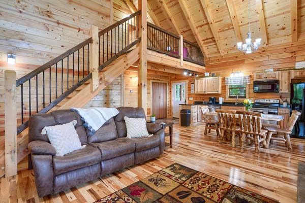 Stairs to the loft