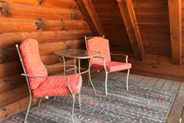 Lonestar Cabin in Hocking Hills, photo 39 of the cabin, decks and interior