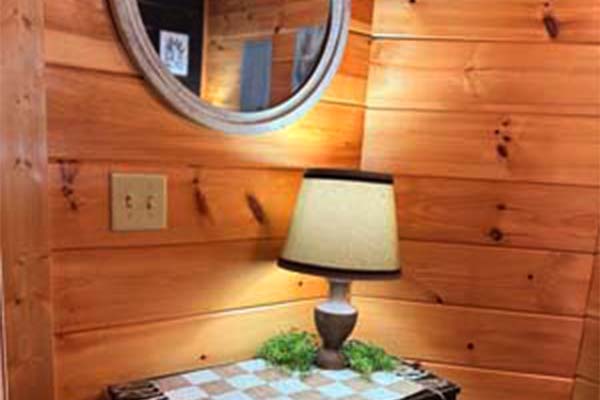 Lonestar Cabin in Hocking Hills, photo 34 of the cabin, decks and interior