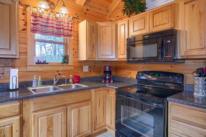Kitchen and dining area